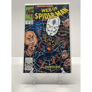 Web of Spider-Man #55 Marvel Comic 1989
